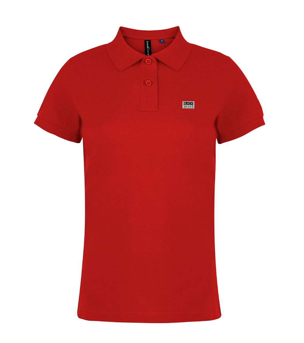 red polo jeans