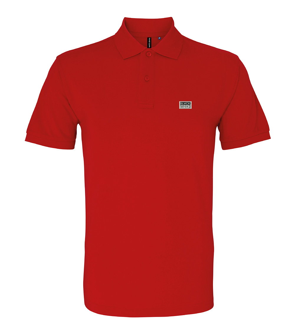 red polo jeans